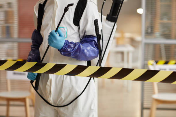 Professional Crime Scene Cleanup technician working in Franklin, IN